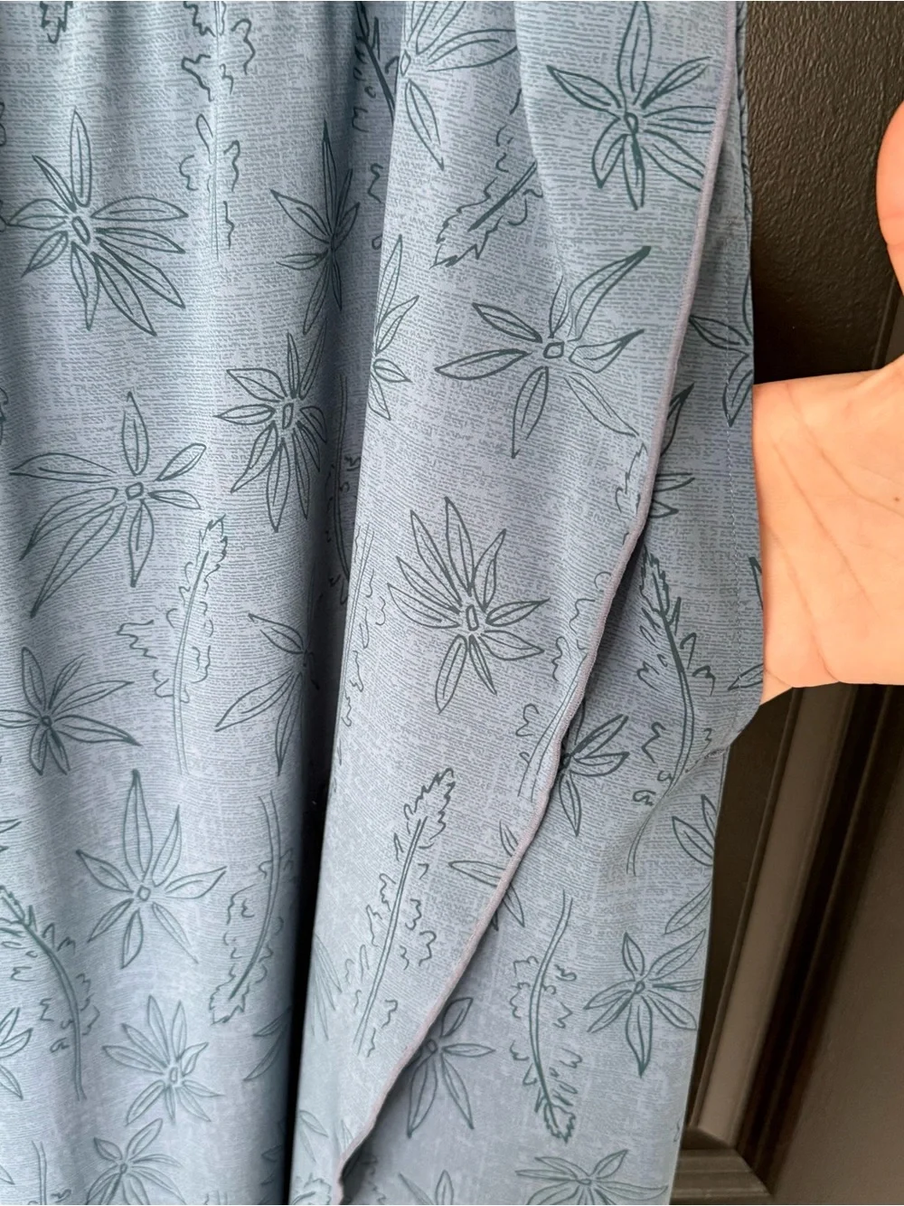 Toad & Co Blue Floral sun-kissed Maxi Dress sz M - Picture 2 of 4